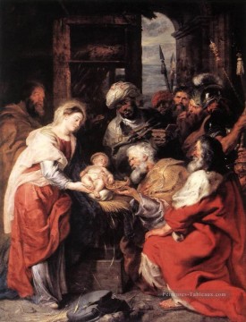 Adoration des Mages 1626 Baroque Peter Paul Rubens Peinture à l'huile